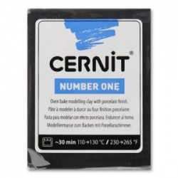Pâte Cernit Number One (56 gr)  - Noir  N° 100