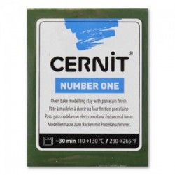 Pâte Cernit Number One (56 gr)  - Vert Anis  N°601