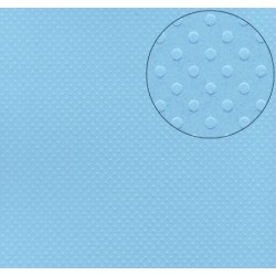 Papier SCRAP à pois (Coloris Uni) Feuille  à l'unité Bleu Clair "PISCINE"