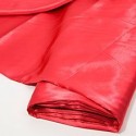 Coupon Tissu Satin uni (Rouge)   (vendu par 0.50m)