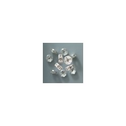 Perles Rondelles Strass 8 mm ( 4 pièces)  Création de Bijoux & autres...