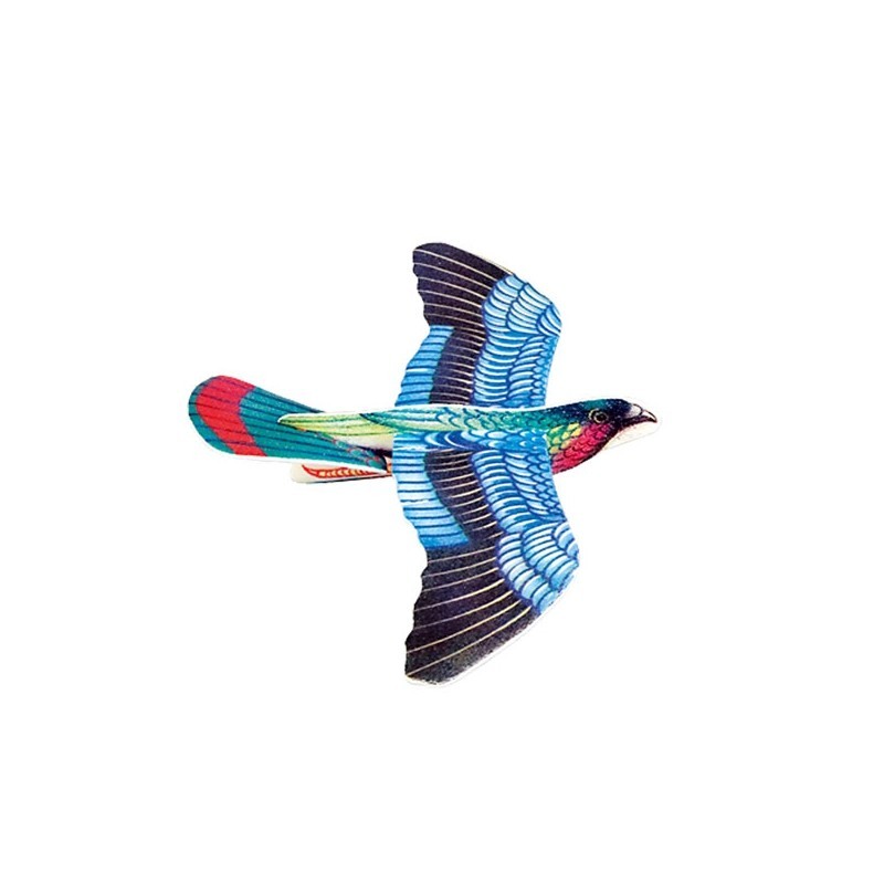 Oiseau Planeur Multicolore en Styro pour  Enfants (23 X 13 cm) (vendu à l'unité)
