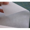 Vliesofix thermocollant 2faces spécial tissu blanc  50 cm x 45