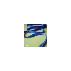 Ruban Satin collection Al&Co "Les P'tites Cocottes" Bleu (1m)