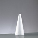 Cône polystyrène H 20 cm - Diam. 9 cm