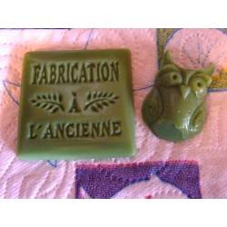 Moule mini  pour fabrication savon artisanal avec écriture Fabrication à l'Ancienne