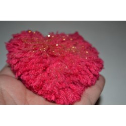 Laine à Tricoter/Crocheter & plus, Coloris : Rose Vif 100% laine BIO de mouton (Echeveau : 100 gr, 400 m de fils)