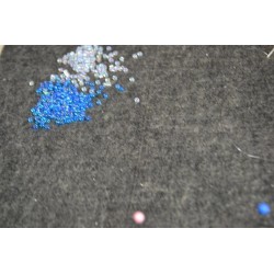 Perles  de rocailles transparentes Bleu turquoise Bijoux et décoration  (Ø  2.5 mm)  15 gr