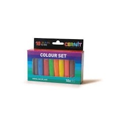 Pâte Cernit Set assortiment 10 couleurs Number One (10 x 30 gr)