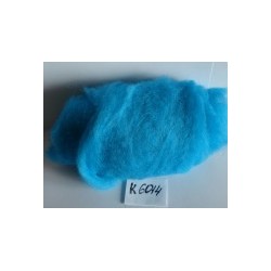 Laine Cardée à Feutrer 50 gr coloris Bleu Lagon LNK6014