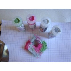 EFCOLOR  Kit complet pour Pendentif Papillon, poudre Efcolor avec embellissements inclus