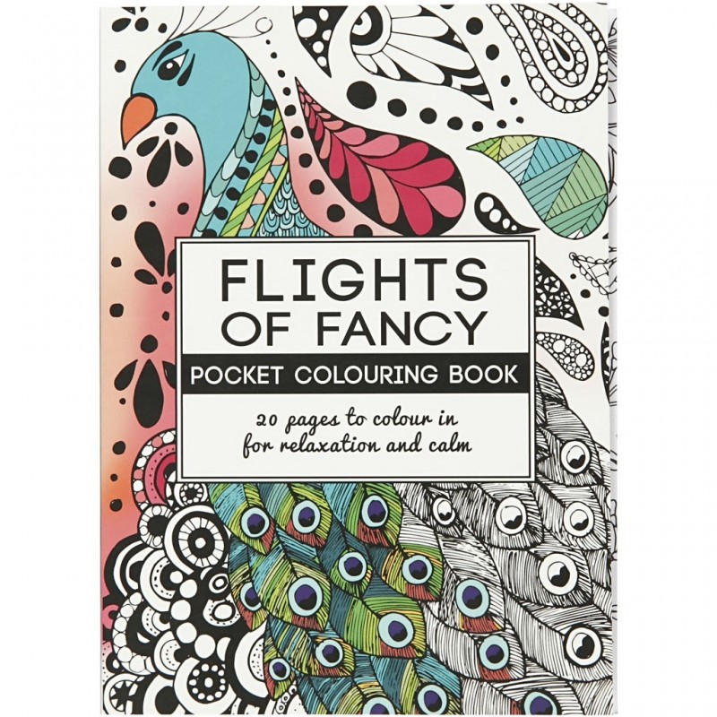 Livre De Coloriage Petit Format - Anti-stress, Voyage - Pour Adultes Et Enfants