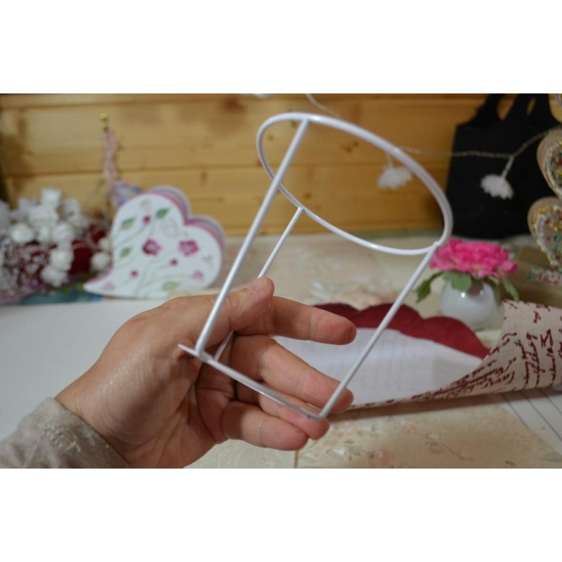 Armature Pour Abat-jour En Métal - Cercle De 30 Cm, Structure Pour Création Lampe DIY
