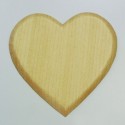 Support à décorer forme Coeur papier mâché 20 cm