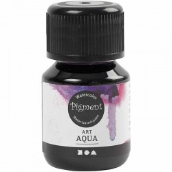 Peinture Aquarelle transparente liquide Art Aqua Pigment, violet, 30ml