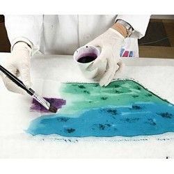 Peinture sur soie et autres textiles, à base d'eau, vert brillant Textil Silk, 50ml