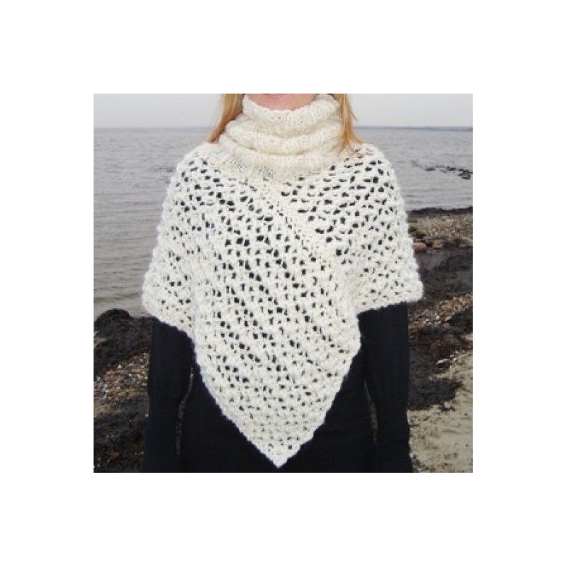 Laine Acrylique XL, coloris blanc cassé écru, Qualité manga, 200gr L