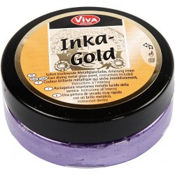 Inka-Gold Peinture coloris violet pour multi-supports, Nouveauté 2018 !
