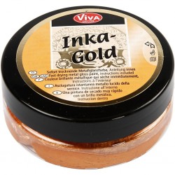 Inka-Gold Peinture coloris orange pour multi-supports, Nouveauté 2018 !