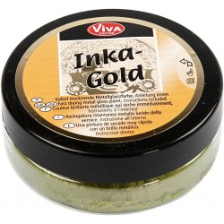 Inka-Gold Peinture coloris vert Greenyellow pour multi-supports, Nouveauté 2018 !