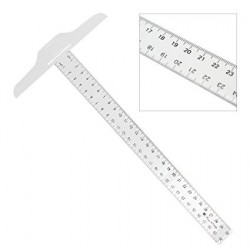 Règle en T "T-Square Ruler 12", pour des tracés de précision, dimension 30 cm, 1 pièce