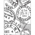 Plaque de Texture  à relief , embossage  Tampons timbres (11x14 cm x 2 mm)