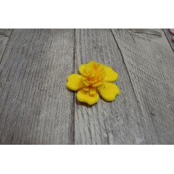 Feutrine coupon 31 x 31 cm Jaune, 1 mm