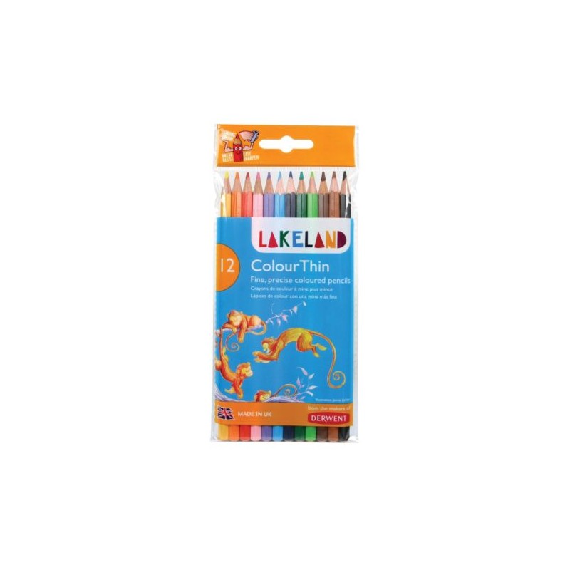 Crayons set de 12 crayons aquarelle LAKELAND DERWENT