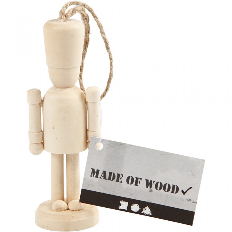 Figurine Casse Noisette en bois à décorer vendu à l'unité
