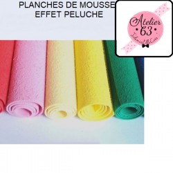 planche-mousse-thermoformable-effet-peluche-rouge