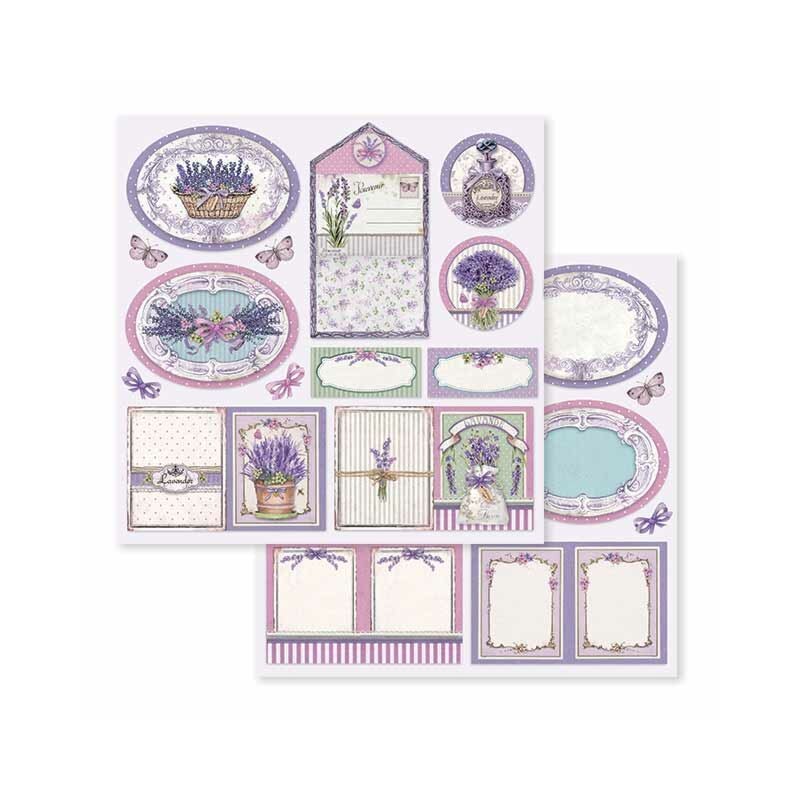 24 Feuilles Bloc Papier Scrap,Papiers Décoratifs Simple Face