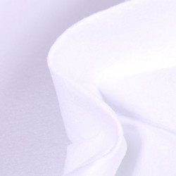 Tissu Feutrine 150 cm Blanc - Par 10 cm