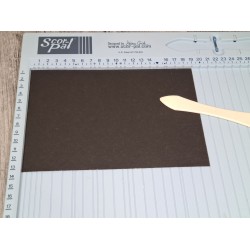 Papier Scrap structuré à pois Noir Black Eyes 30,5x30,5 cm à l'unité