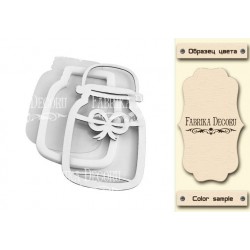 Carte Shaker LANTERNE Jar With Box Fabrika Decoru