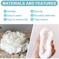 Moule Silicone 3D, PIVOINE pour Bougie, Savon de Loisirs créatifs, 11,05 €  | Atelier63silenceellecree