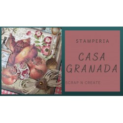 Set de scrapbooking Casa Granada Stamperia 20x20cm