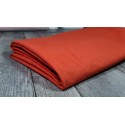Tissu coton Uni Orange Citrouille  - Par 10 cm en 1,50m