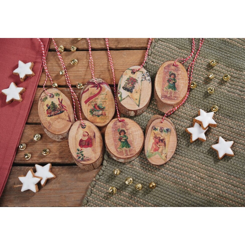 serviette en papier noel vintage