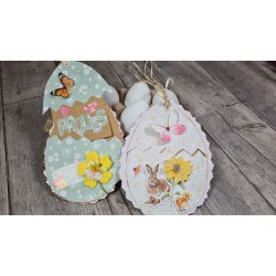 Pochette Aide Créative base : KIT PATRON OEUF CASSE spécial PAQUES
