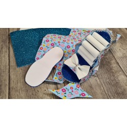 Pochette Aide Créative base : KIT PATRON CHAUSSURE PORTE BIJOUX MOUSSE