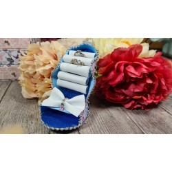 Mousse Thermoformable Pailletée BLEU 20 x 30 cm 10540 90