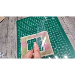 Feuille transparente ACETATE plastique  épais 0.25 micron, A4, à l'unité