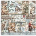 Bloc Papier Scrap christmas The Owl's House Stamperia 20x20cm