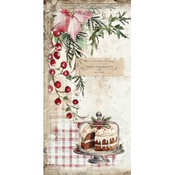 Bloc FEUILLES Christmas Kit 10 Sweet December PapersForYou 15x30cm