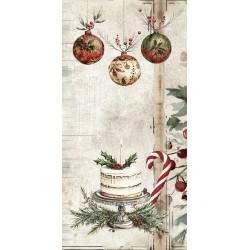 Bloc FEUILLES Christmas Kit 10 Sweet December PapersForYou 15x30cm