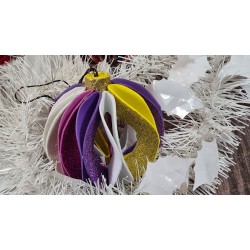 Mousse thermoformable Pailletée Rouge 20 cm x 30 cm, 10540 91