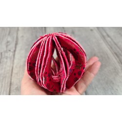 Tissu Toile Coton aspect lin GAMM Sapins Noël s/Beige, Par10cm