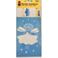 Pochoir stencil ANGE FEE 10...