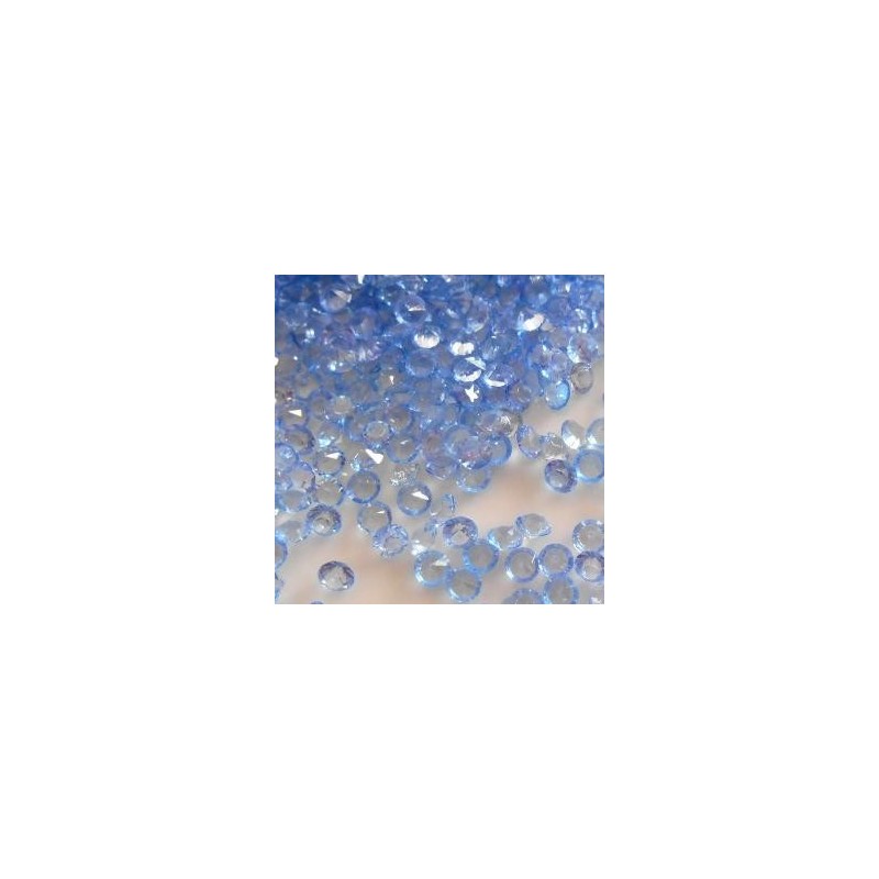 Strass Chatons cristal Bleu 4 mm (Sachet : 20 gr)