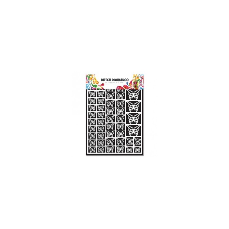 Dentelle de papier forme papillon "Dutch doobadoo" Dentelle de papier forme papillon "Dutch doobadoo"